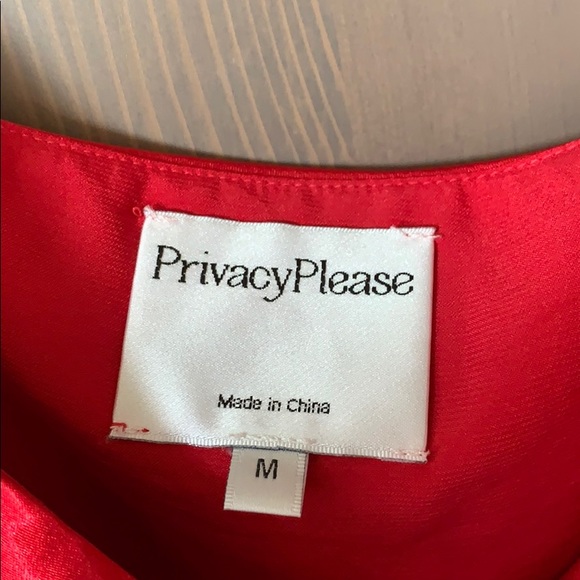 Revolve Privacy Please Abbey top in scarlet - Picture 5 of 5